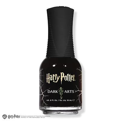 Orly Harry Potter Dark Arts Matte Black Crackle Topper