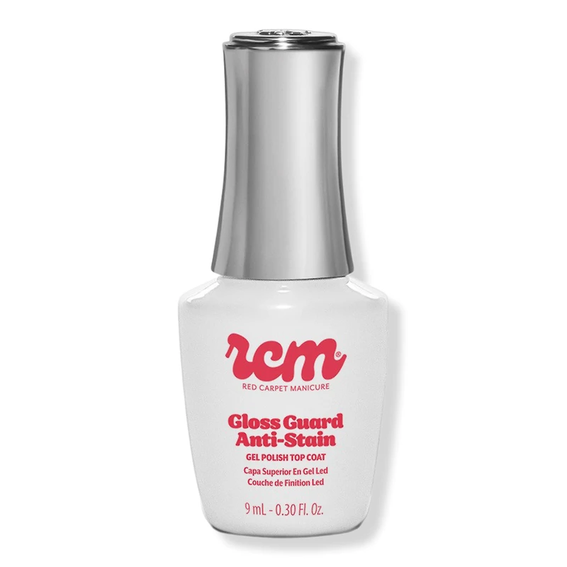Red Carpet Manicure Gloss Guard Anti-Stain LED Gel Polish Top Coat