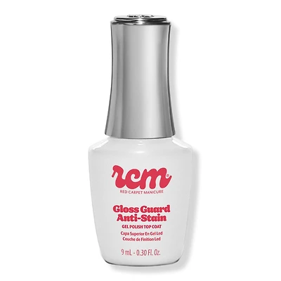 Red Carpet Manicure Gloss Guard Anti-Stain LED Gel Polish Top Coat