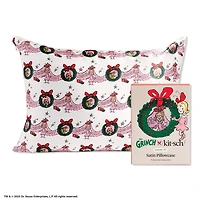 The Grinch x Kitsch Standard Satin Pillowcase 