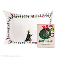 The Grinch x Kitsch Standard Satin Pillowcase - WhoVille