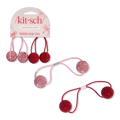 Kitsch Bubble Hair Tie 2 Piece Set