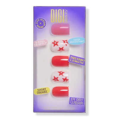 DIGI Beauty Red Rodeo Press-On Nails