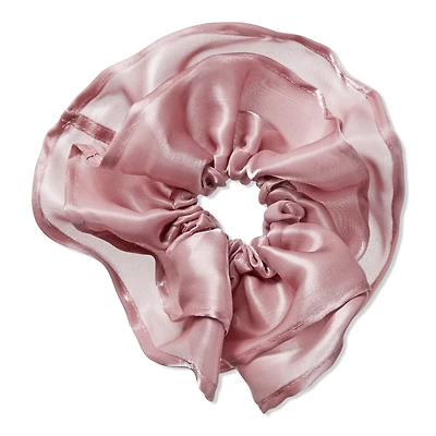 Scunci Jumbo Mauve Scrunchie