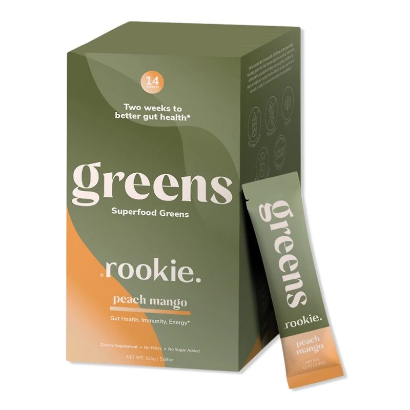 Rookie Wellness Greens & Superfoods - Peach Mango