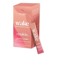 Rookie Wellness Wake: Natural Energy and Metabolism Support - Strawberry Fields