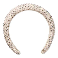 Scunci Headband with Iridescent Stones