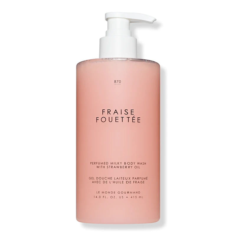 LE MONDE GOURMAND Fraise Fouettee Milky Body Wash