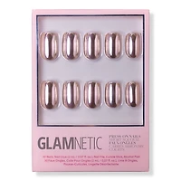 Glamnetic Rose Gold Press-On Nails