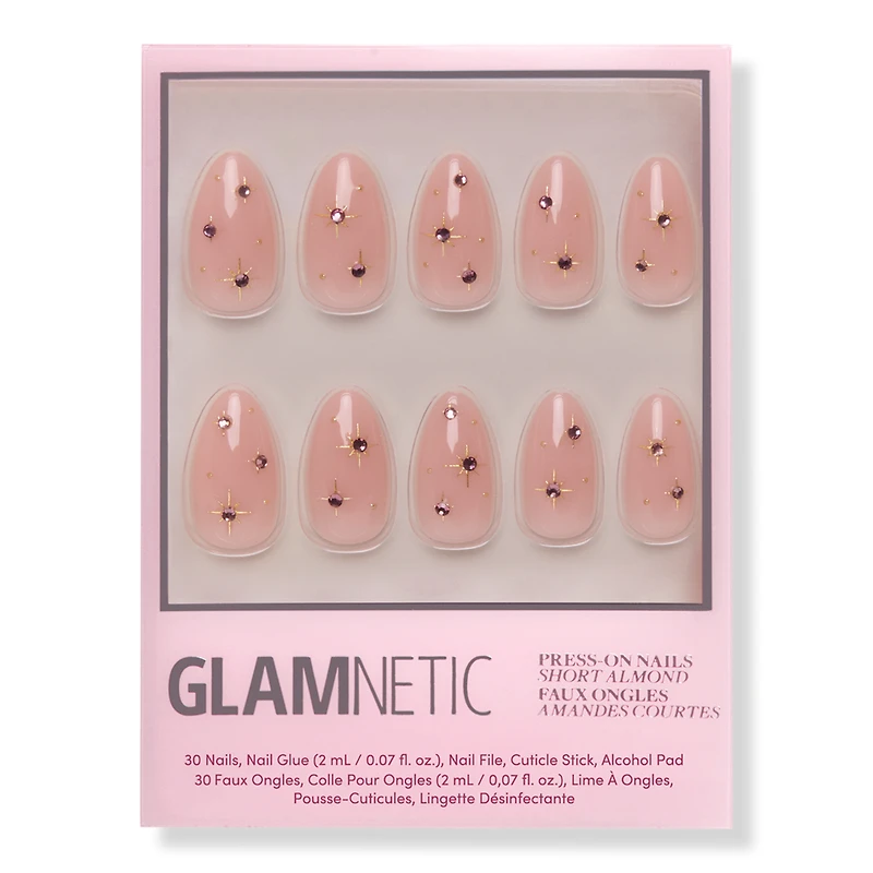 Glamnetic Pink Comet Press-On Nails