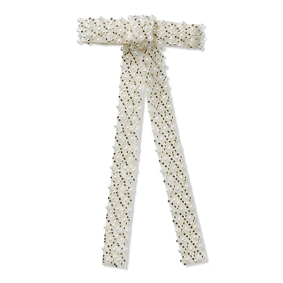 Scunci Jeweled Bow Barrette