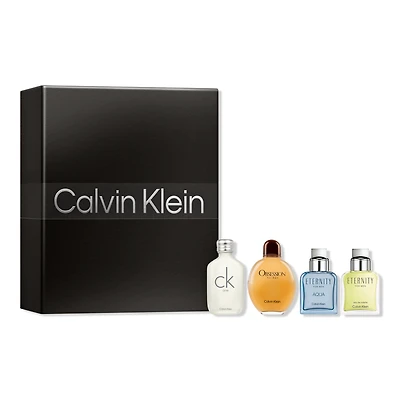 Calvin Klein Eau de Toilette Cologne Sampler 4-Piece Gift Set