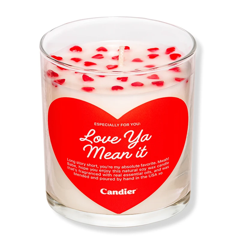Candier Love Ya, Mean It Candle
