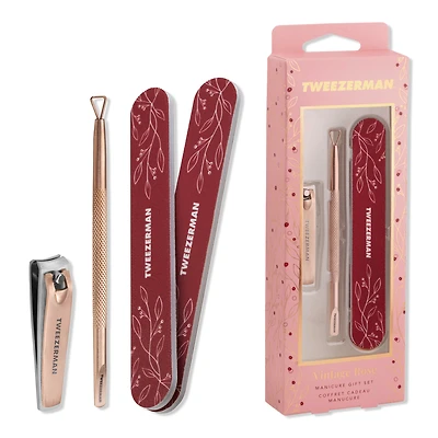 Tweezerman Vintage Rose Manicure Gift Set