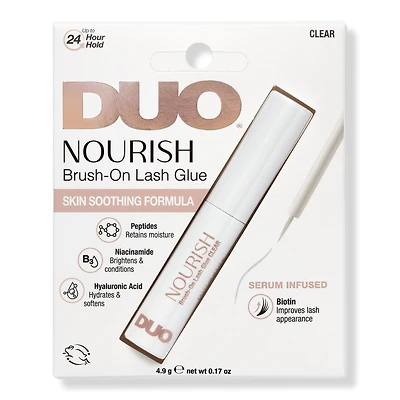 Ardell DUO Nourish Brush-On Lash Glue in Clear