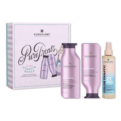 Pureology Pure Treats Hydrate Sheer Holiday Kit for Fine, Dry Hair