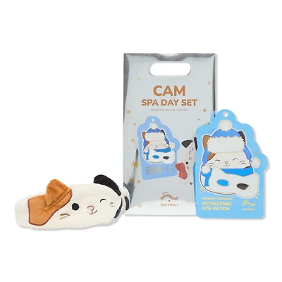 TONYMOLY Squishmallows Cam Eye Mask and Headband Set