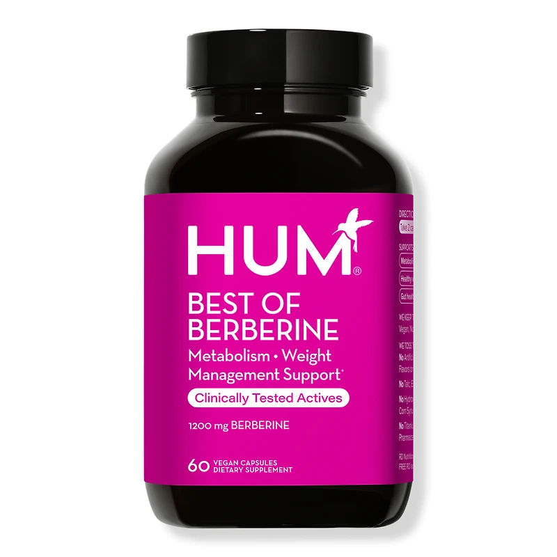 Hum Nutrition Best of Berberine Weight Management & Glucose Support