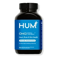 Hum Nutrition OMG! Omega The Great For Brain, Heart + Skin Health Support