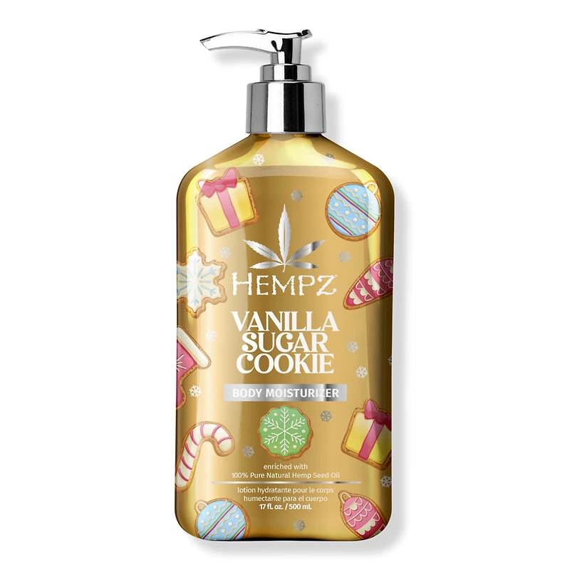 Hempz Limited Edition Vanilla Sugar Cookie Body Moisturizer - oz
