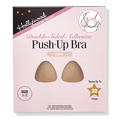 Hollywood Fashion Secrets Double-Sided Adhesive Push-Up Bra