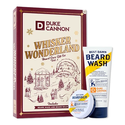 Duke Cannon Supply Co Whisker Wonderland Beard Care Gift Set