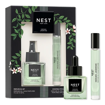 NEST New York Indian Jasmine Perfume Oil Set