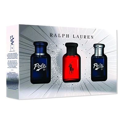 Ralph Lauren World of Polo Men's Cologne Holiday 3-Piece Gift Set