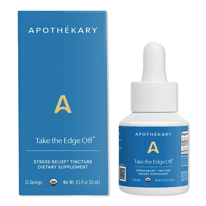 Apothekary Take the Edge Off Stress Relief Tincture - oz