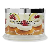 HomeWorx Limoncello Cupcake and Bing Cherry 4-Wick Scented Candle