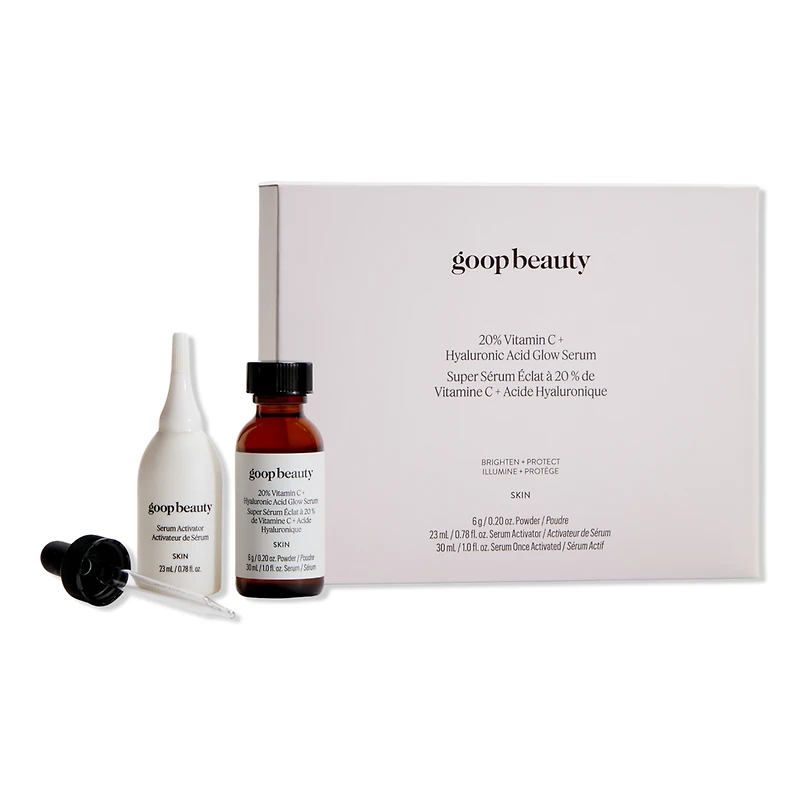 goop 20% Vitamin C + Hyaluronic Acid Glow Serum