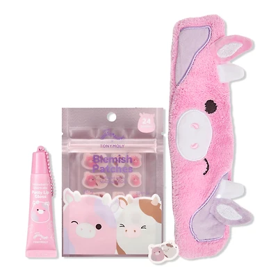 TONYMOLY Squishmallows Perfectly Pink Patty Selfcare Bundle
