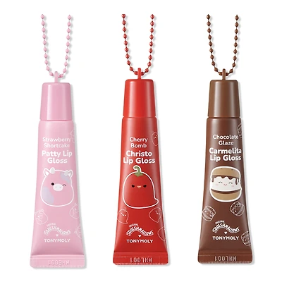 TONYMOLY Squishmallows Flavor-ite Friends Lip Gloss Trio