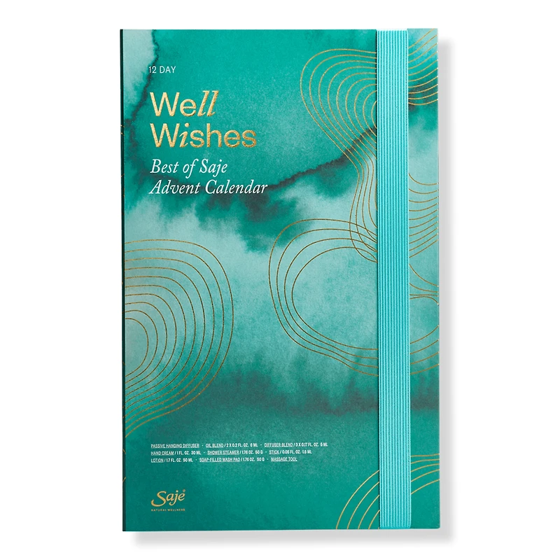Saje Natural Wellness Well Wishes Best of Saje Advent Calendar