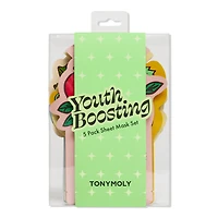 TONYMOLY Youth Boosting 5 Pack Sheet Mask Set