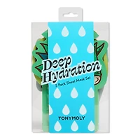 TONYMOLY Deep Hydration 5 Pack Sheet Mask Set