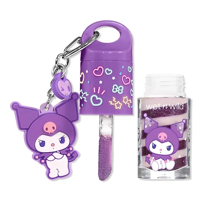 Wet n Wild Kuromi Anniversary Spiral Lip Gloss - punk girl