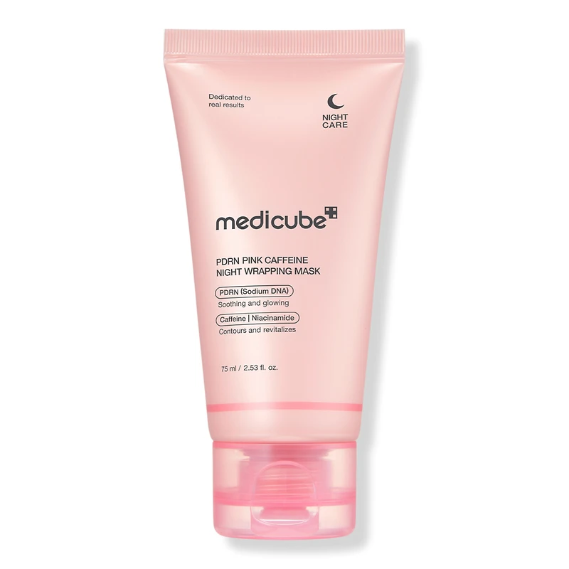 medicube PDRN Pink Caffeine Night Wrapping Mask