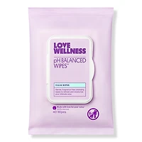 Love Wellness pH Balanced Wipes: Vulva Wipes - 40 ct
