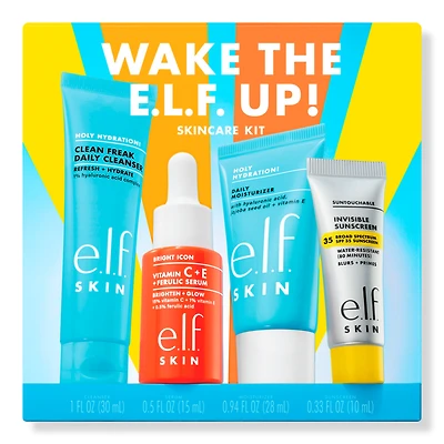 e.l.f. Cosmetics Wake the e.l.f. Up! Skincare Kit