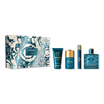 Versace Eros Eau de Toilette 4-Piece Gift Set