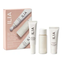 ILIA The Travel Skincare Set - Mini Clean Skincare Essentials Set