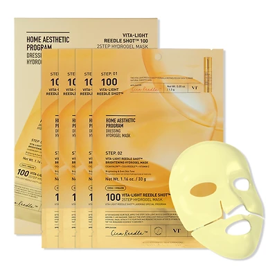 VT Cosmetics Vita-Light Reedle Shot 100 2-Step Hydrogel Mask