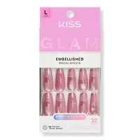 Kiss GLAM Embellished Press On Nails