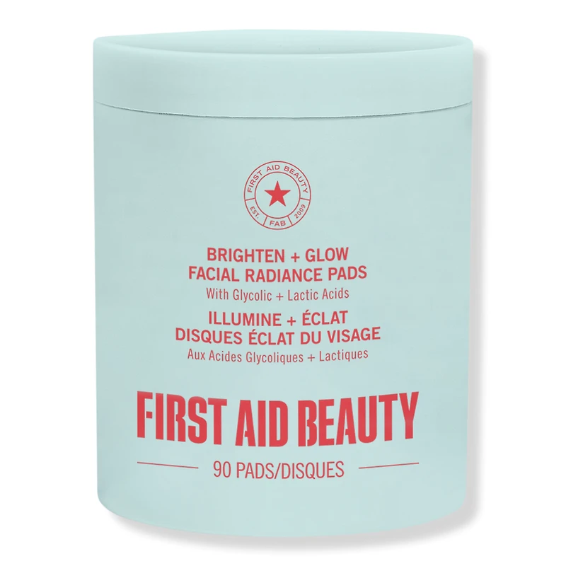 First Aid Beauty Facial Radiance Pads with Glycolic + Lactic Acids - ct