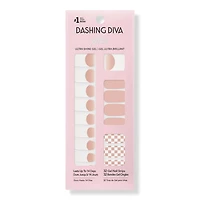 Dashing Diva GLOSS, Gel Nail Polish Strips, Check, Please