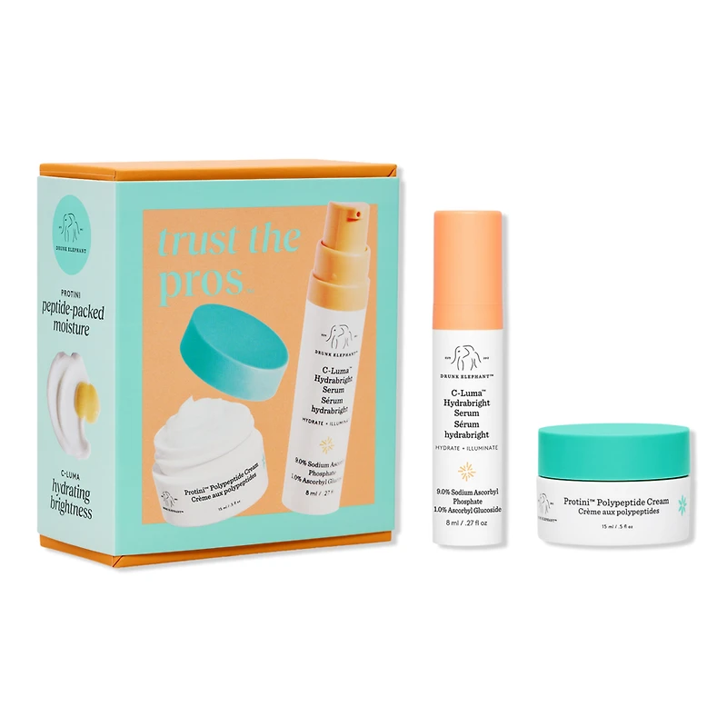 Drunk Elephant Trust the Pros: Brighten & Firm Kit