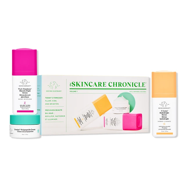 Drunk Elephant The Skincare Chronicles: Brighten & Exfoliate Kit
