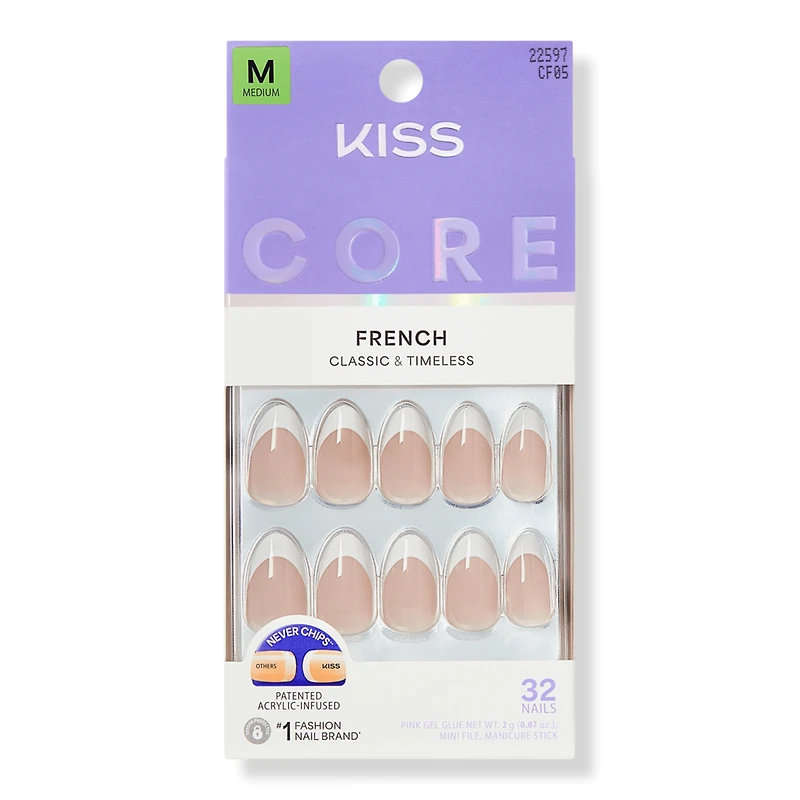 Kiss CORE French Press On Nails