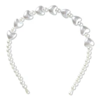Scunci Heart Bead Headband